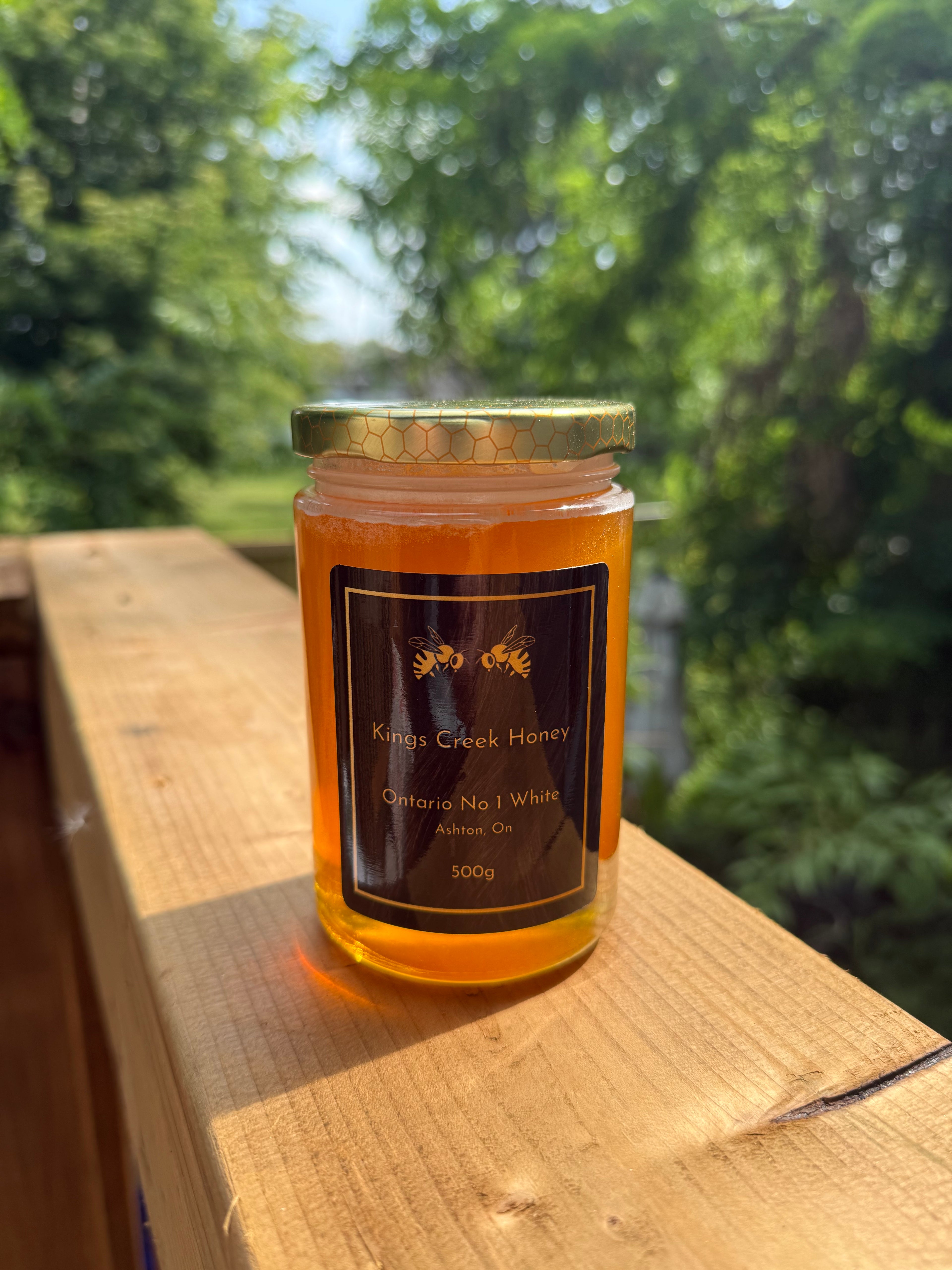 500g - Fresh and raw meadow honey